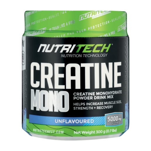 NutriTech Creatine Monohydrate Powder Drink Mix 300g