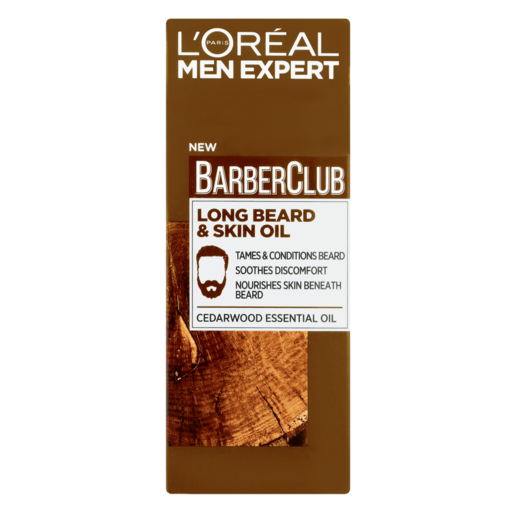 L'Oréal Barber Club Long Beard & Skin Oil 30ml