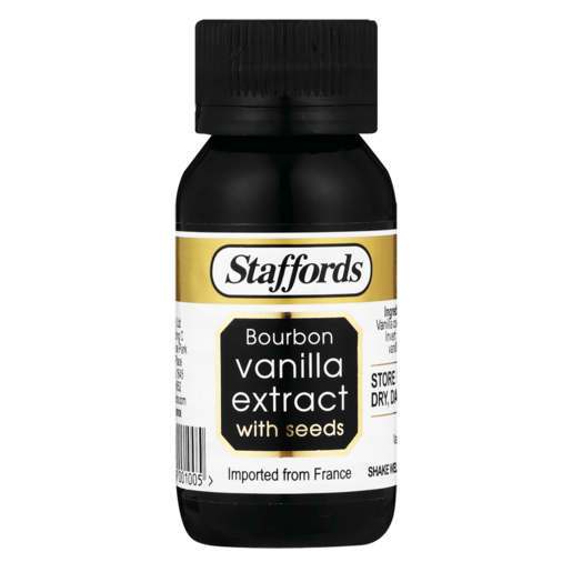 Staffords Bourbon Vanilla Extract With Seeds 50ml