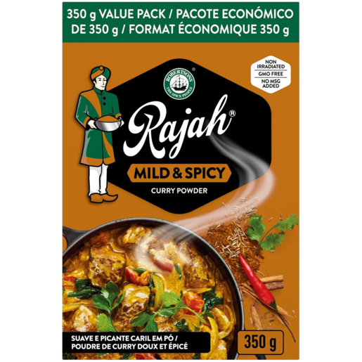 Rajah Mild & Spicy Curry Powder 350g