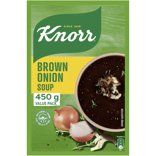 Knorr Brown Onion Thickening Soup 450g