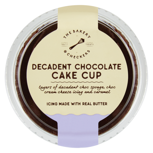 Decadent Chocolate Cake Cup