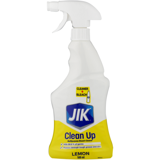 Jik Clean Up Lemon Multipurpose Bleach Cleaner 500ml