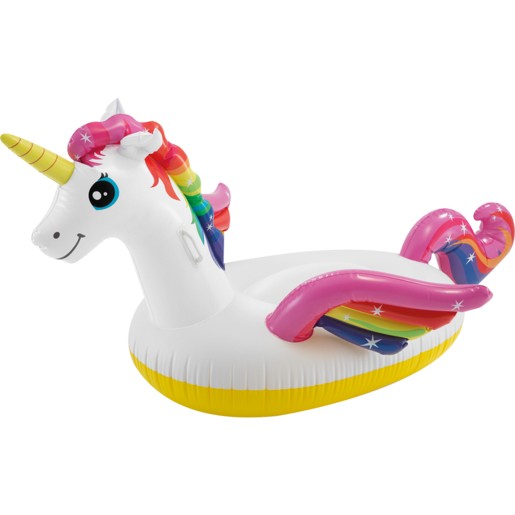 Intex Inflatable Unicorn Ride On Float 201 x 140 x 97cm
