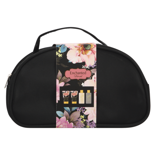 Enchanted Floral Toiletry Bag Gift Set