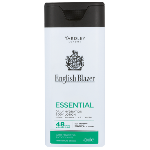English Blazer Essential Daily Hydration Body Lotion 400ml