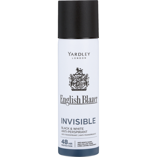 English Blazer Invisible Anti-Perspirant For Men Aerosol Deodorant 125ml