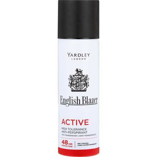 English Blazer Active Anti-Perspirant For Men Aerosol Deodorant 125ml