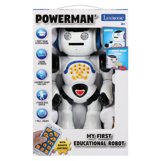 Lexibook Powerman Educational Robot, Action Figurines, Action Figures, Toys