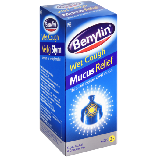 Benylin Adult Wet Cough Mucus Relief Syrup 200ml