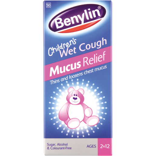 Benylin Children's Wet Cough Mucus Relief Syrup 200ml