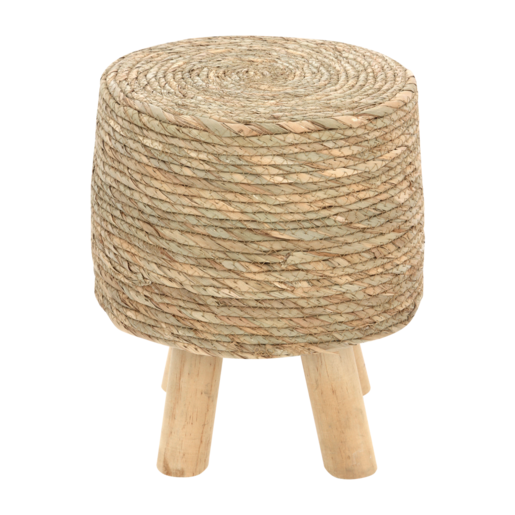 Grass and Wood Stool