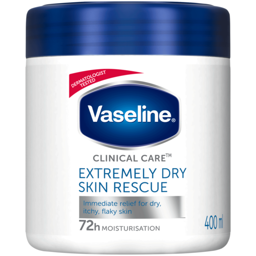 Vaseline Clinical Care Extremely Dry Skin Rescue Body Cream 400ml