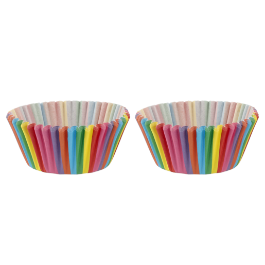 Millini Rainbow Cupcake Cases 50 Pieces
