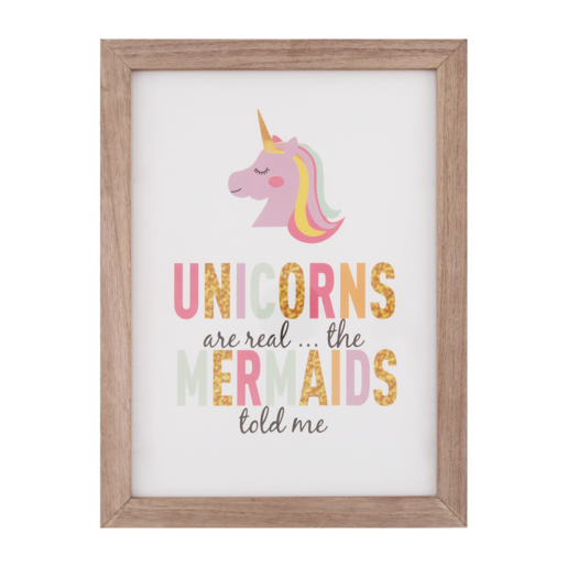 Unicorns Are Real Wall Art