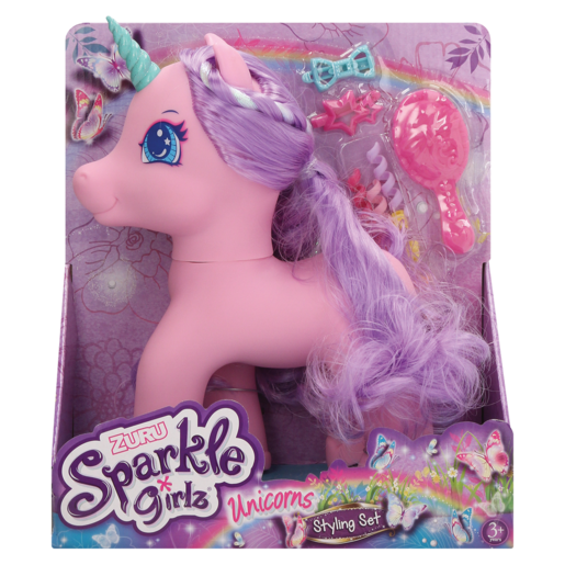 Sparkle Girlz Unicorns Styling Set