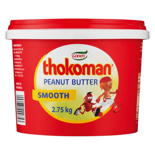 Thokoman Smooth Peanut Butter 2.75kg