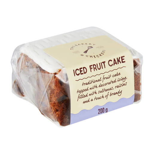 The Bakery Iced Fruit Cake 200g