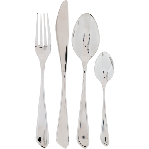 Stainless Steel Modern Cutlery Set 16 Piece