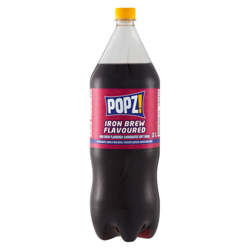 Popz! Iron Brew Flavoured Soft Drink 2L