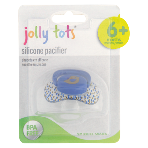 Jolly Tots Tritan Silicone Pacifier 6+ Months