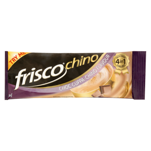 Frisco Chino 4-In-1 Choc-Cuppa-Chino Flavoured Cappuccino Stick 19g