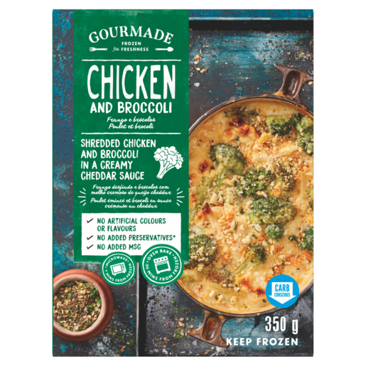 Gourmade Frozen Chicken & Broccoli 350g