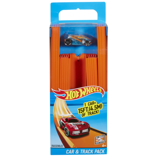 Hot Wheels Track Builder Track With Car