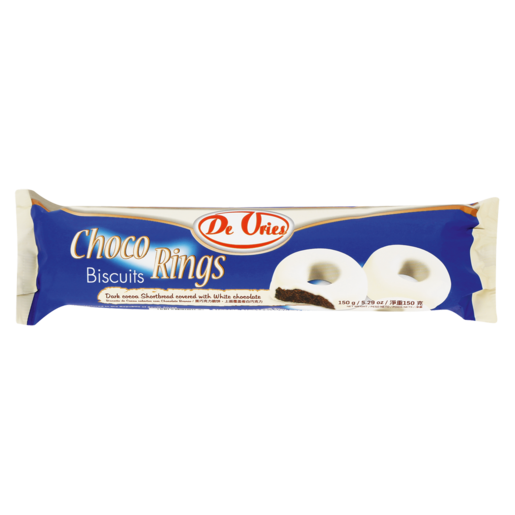 De Vries Choco Biscuit Rings