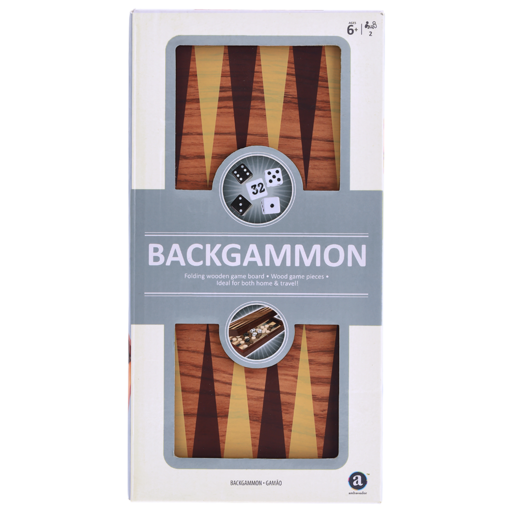 Merchant Backgammon Wooden Game