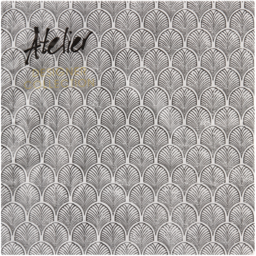 Atelier Designer Collection Grey Shells 3 Ply Napkins 20 Pack