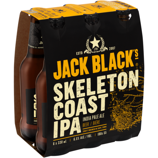 Jack Black's Skeleton Coast IPA Bottles 6 x 330ml