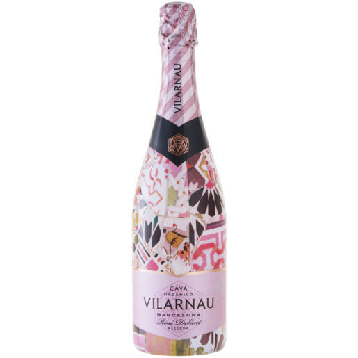Vilarnau Barcelona Rosé Delicat Wine Bottle 750ml
