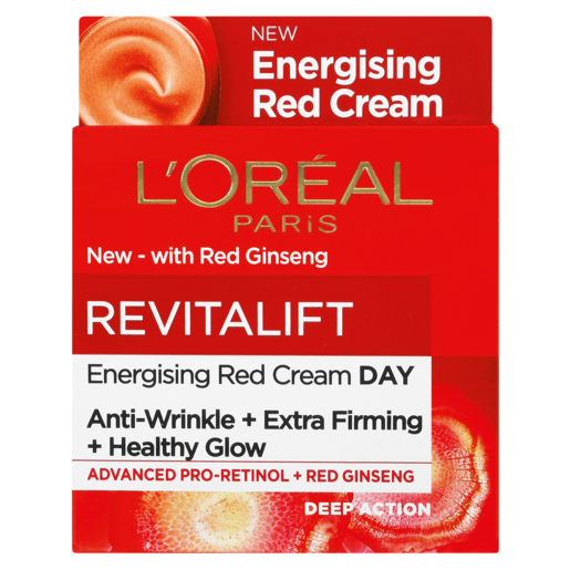 L'Oréal Paris Revitalift Energising Red Day Cream 50ml