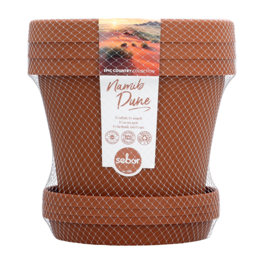 Sebor Namib Dune Pot Plant Set 20cm 3 Piece