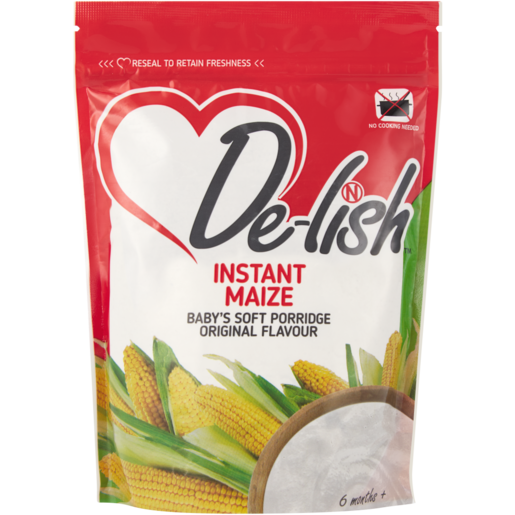 De-lish Original Instant Maize Baby Porridge 400g