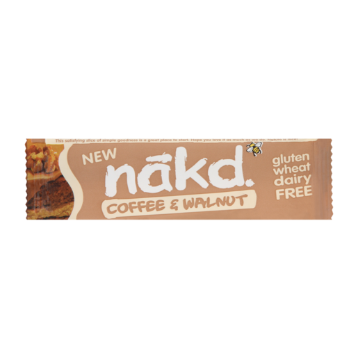 Nakd Coffee and Walnut Snack Bar 35g