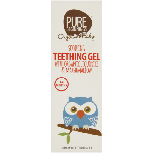 Pure Beginnings Organic Baby Soothing Teething Gel 15ml