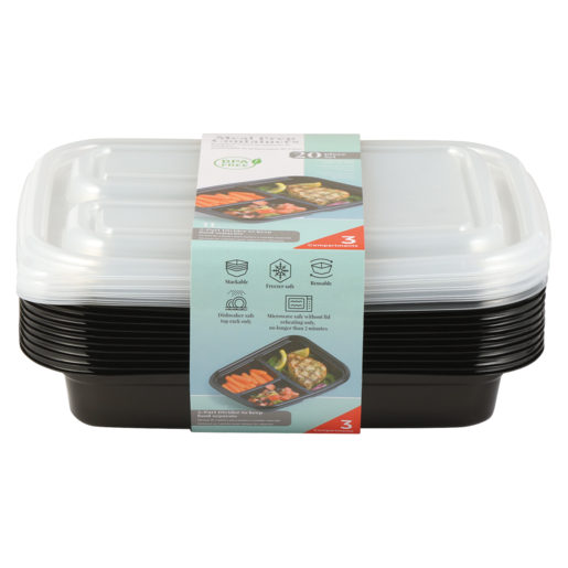 Compac Home Take A Dip 2 the Side -TWO PACK Food Storage Snack Container  for Lunch, Kids, Portion Control, On the Go 