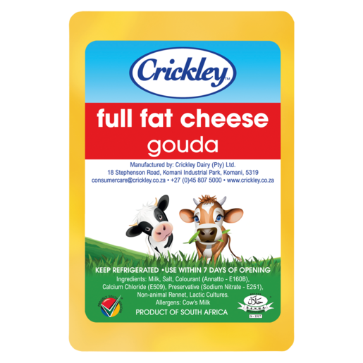 Crickley Gouda Cheese Pack Per kg