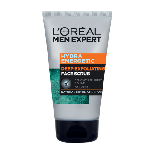 L'Oréal Paris Men Expert Hydra Energetic Deep Exfoliating Face Scrub 100ml