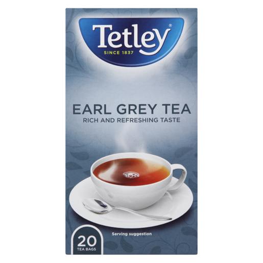 Tetley Earl Grey Teabags 20 Pack