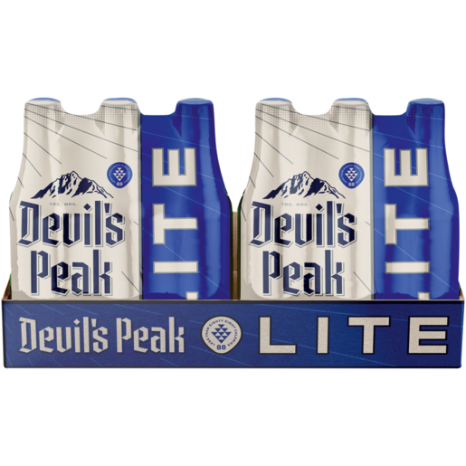 Devil's Peak Premium Lite Beer Bottle 24 x 330ml