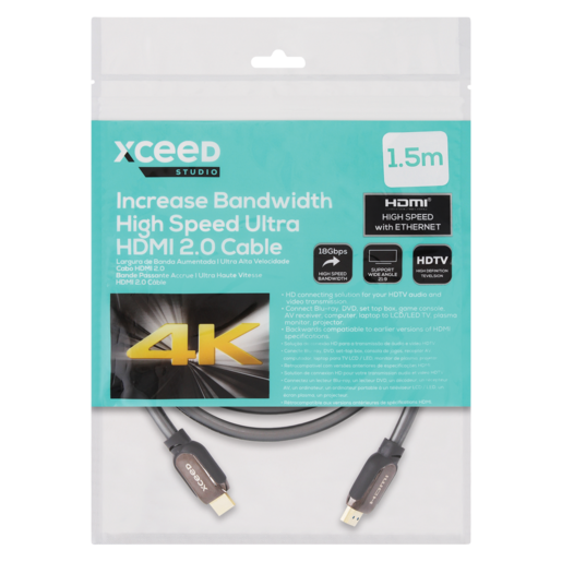 Xceed Studio Ultra-High Speed 1.5m HDMI 2.0 Cable