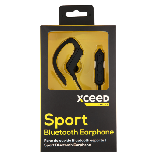 Xceed Black Sport Bluetooth Earphones