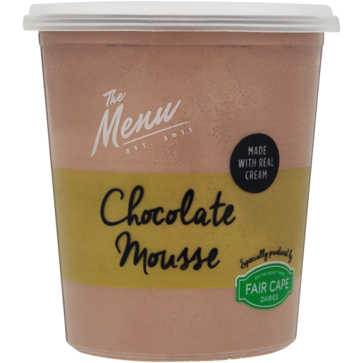The Menu Chocolate Mousse Dessert 1L