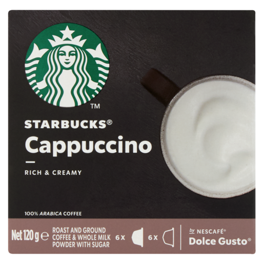 Dolce Gusto Starbucks Cappuccino Caps 12 Pack