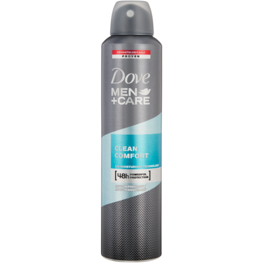 Dove Men + Care Clean Comfort Anti-Perspirant Deodorant 250ml