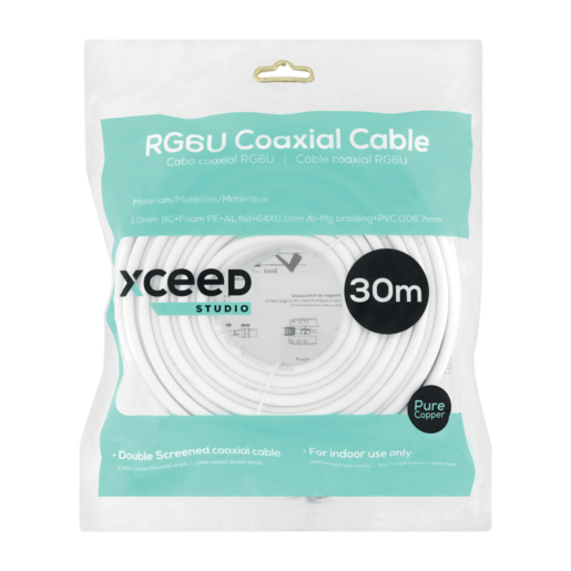 Xceed Studio RG6U Coaxial Cable 30m