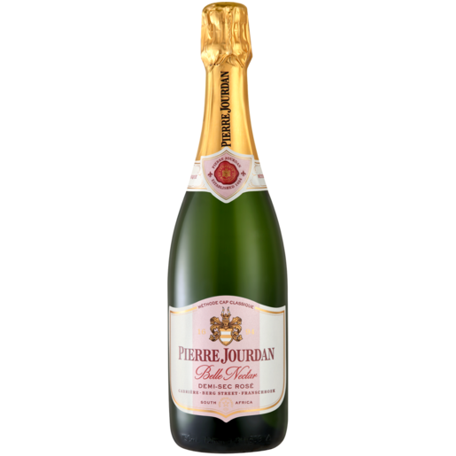 Pierre Jourdan Belle Nectar Demi-Sec Rosé Cap Classique Bottle 750ml